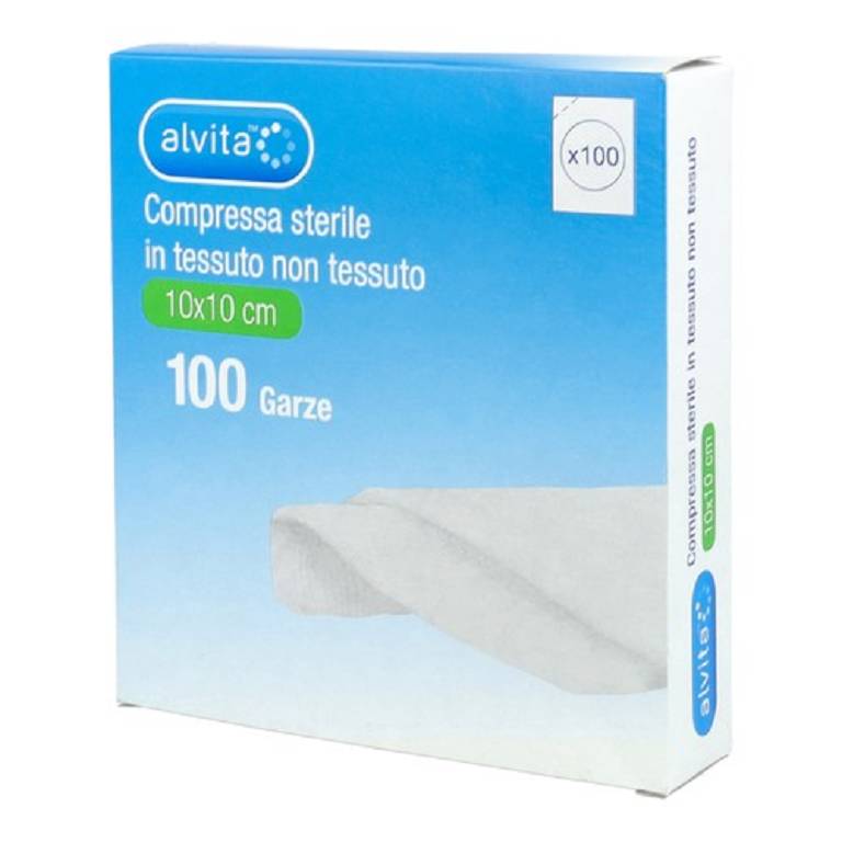 ALVITA GARZA TNT 10X10CM 100PZ