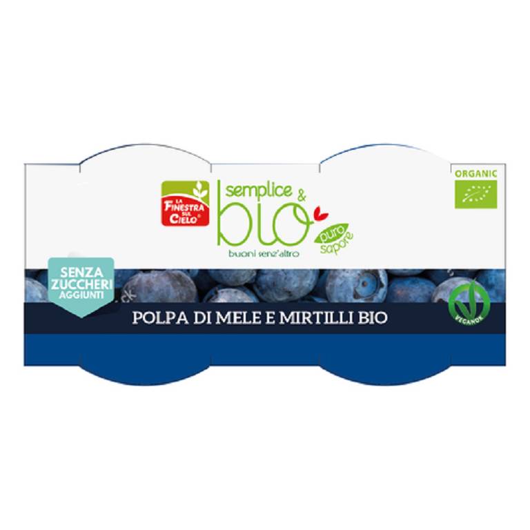 POLA MELA MIRTILLI BIO 200G