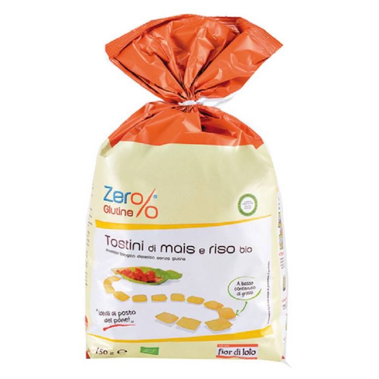 ZER% GLUTINE TOSTINI MAIS/RISO